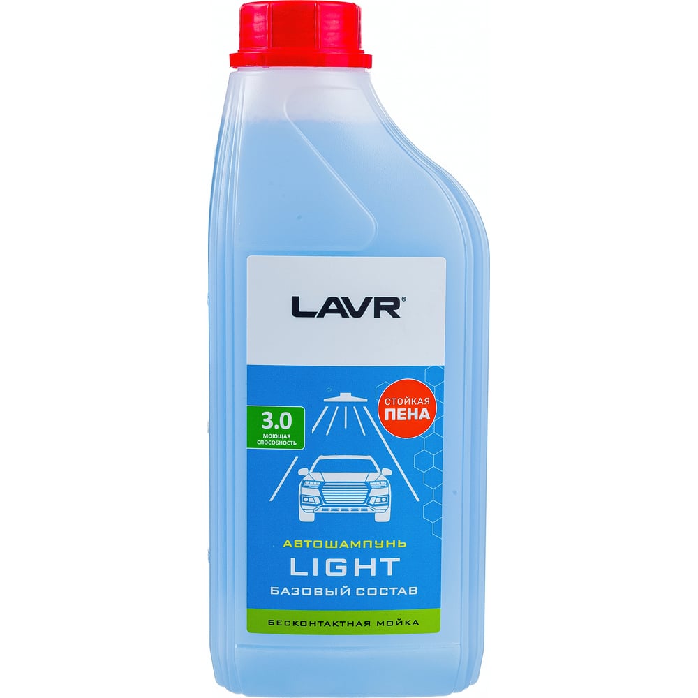 Автошампунь для бесконтактной мойки Light 1 л LAVR Ln2301