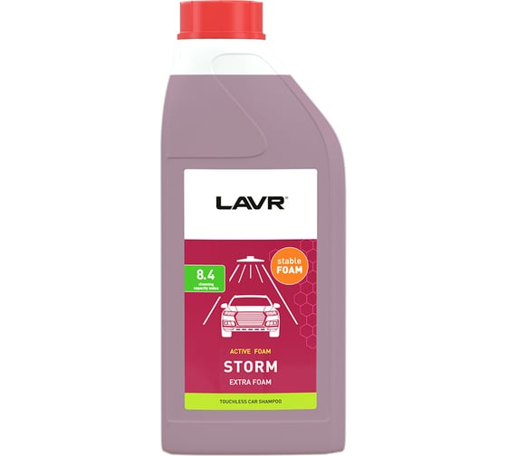 Автошампунь для бесконтактной мойки STORM 1 л Лавр Ln2336