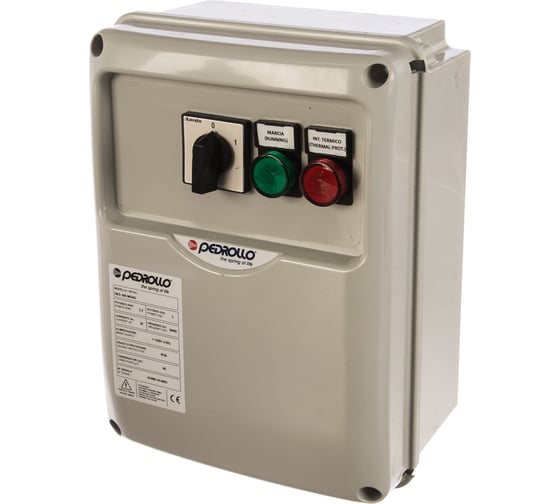 Пульт QES 300 MONO 2,2 кВт PEDROLLO 52VX300A1