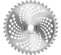 Нож для триммера ТВ 3018 AT 230x1.7x25.4 мм, 40 зубьев WORTEX 0333343