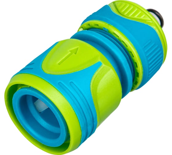 Соединитель быстросъемный luxe 1/2", аквастоп, двухкомпонентный PALISAD 65778