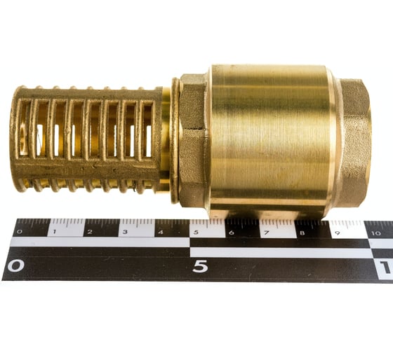 Обратный клапан 1" с сеткой Unipump 50133