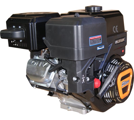 Двигатель бензиновый Lifan 192F-2T-11А KP460 11А (20 л.с.)