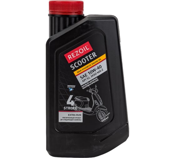 Масло 4-тактное п/синтетика SAE 10W-40 REZOIL SCOOTER 03.008.00027