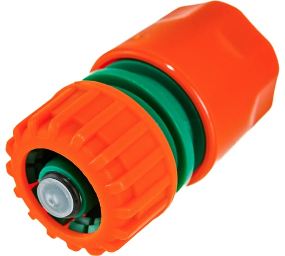 Соединитель шланг-насадка с автостопом 1/2" FLO 89226