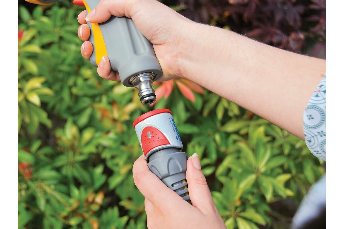 Коннектор Аквастоп для концов шланга 3/4 Hozelock 2045P3600 - выгодная ...