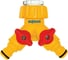 Коннектор для крана вне помещений 1/2" и 3/4" 2х канальный Hozelock 2256 3600 1