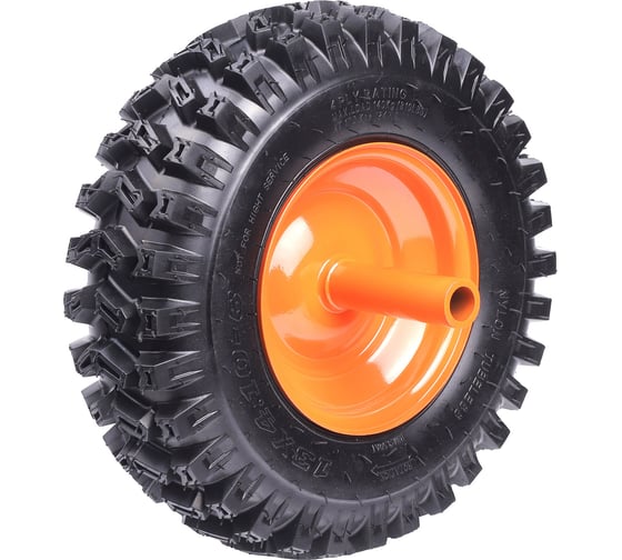 Колесо пневматическое с диском для снегоуборщика 13x4.10-6, стандарт, Left Patriot 490001288