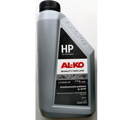 Масло синтетическое HP для 2-тактных двигателей, 1 л AL-KO 250009