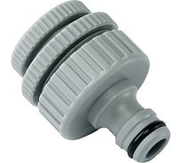 Штуцер резьбовой (12 мм х 19 мм х 25 мм;1/2-3/4-1; внутренняя резьба; пластик) GREEN APPLE GWTA 50056 Б0003115