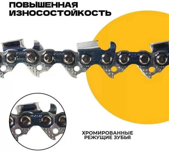 Цепь пильная 0.325-1.5-64rs PARTNER FOR GARDEN 5755