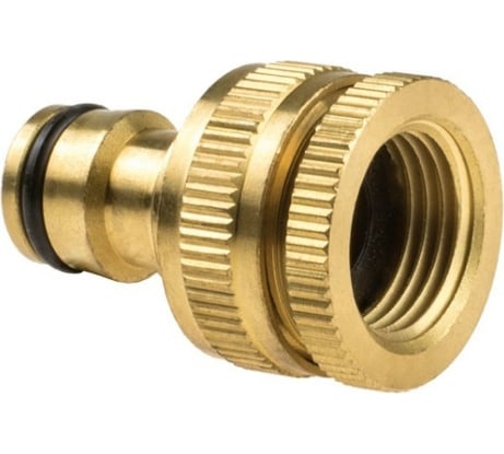 Адаптер (G 1/2 х G 3/4; латунь) с внутренней нарезкой BRASS Cellfast 52-860