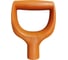 Ручка для лопаты d32 мм, D образная ORANGE  LWI-Р4 1