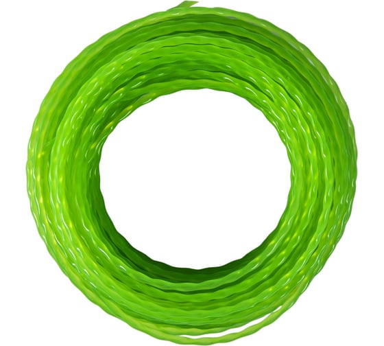 Леска Tri-twist (15 м; 2.4 мм; эллипс витая) МастерАлмаз 10505023