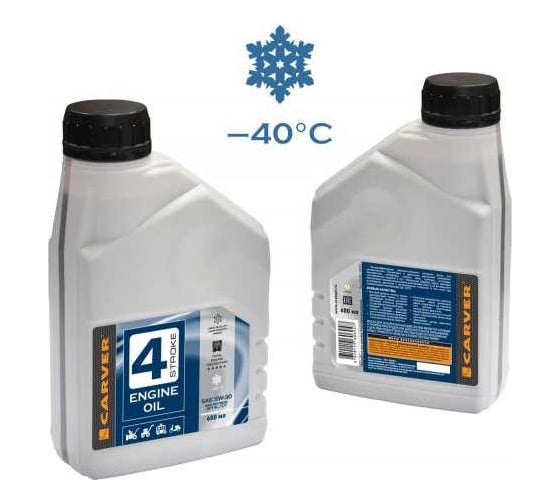 Масло 4-тактное минеральное SAE 5W-30, 0.6 л CARVER 01.021.00009