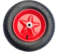 Колесо пневматическое WORKY для тачки/тележки, размер 6,5x8 d16mm симметричная ступица ARD255910