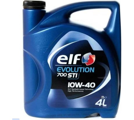 Масло для 4-х тактных двигателей EVOLUTION 700 STI-S 10W-40 4 л TR ELF (5848) 228844