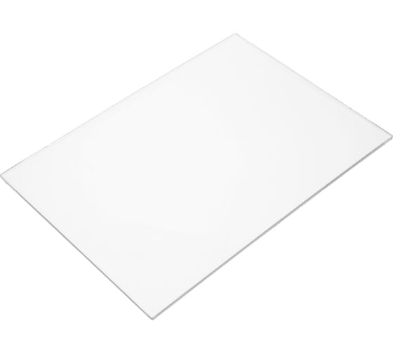 ПЭТ листовой прозрачный А6, (148x105 мм), толщина 2 мм, 4 шт Papa Plastic PET-А6-2