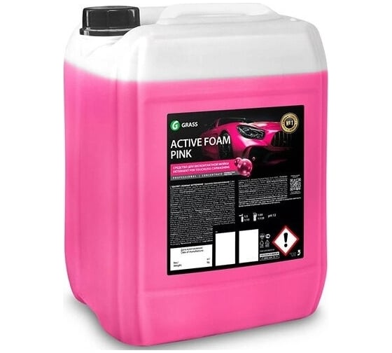 Активная пена Active Foam Pink канистра, 23.5 кг Grass 110507 1