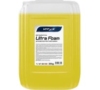 Автошампунь для бесконтактной мойки Ultra Foam желтый, 20 кг VITEX v900906
