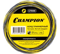 Триммерный корд Champion Tornado 2.4 мм 15 м C7050