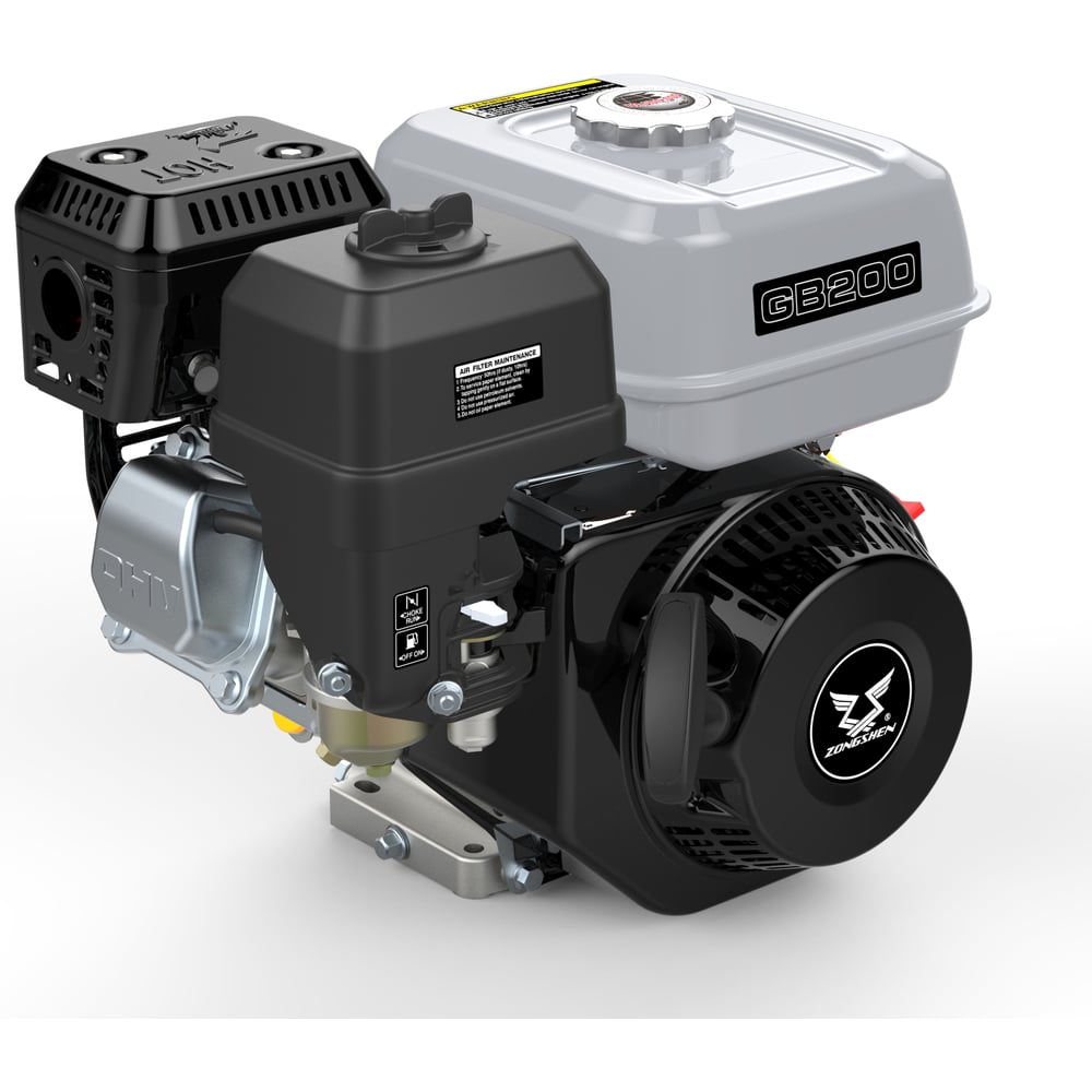 Двигатель бензиновый ZS GB 200 для мотопомп Zongshen 1T90QS200 ...