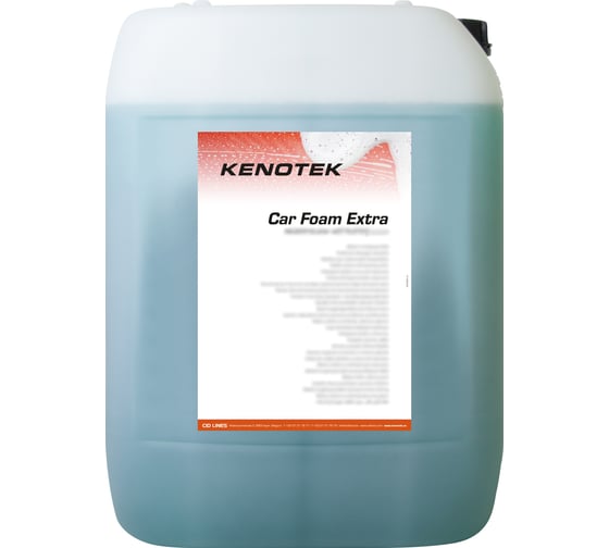 Нейтральный пенный шампунь 20 л Car Foam Extra Kenotek 00.0835.24.0005370 1