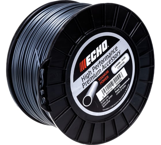 Триммерный Корд ECHO Titanium Power Line 243 м х 2.5 мм C2070155 1