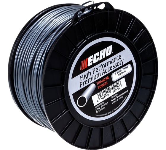 Триммерный Корд Titanium Power Line 169 м х 3 мм ECHO C2070156