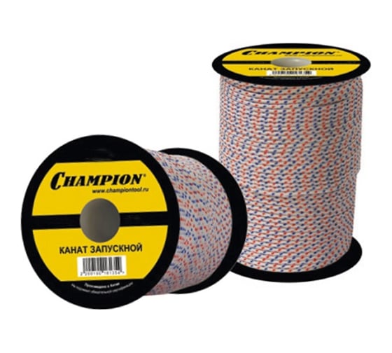 Запускной канат Champion 6 мм 100 м C6007