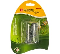 Штуцерный двухсторонний переходник соединитель Palisad Luxe 65726