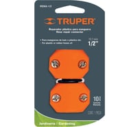 Пластиковый коннектор Truper для шланга 1/2" папа-мама REMA-1/2 12714