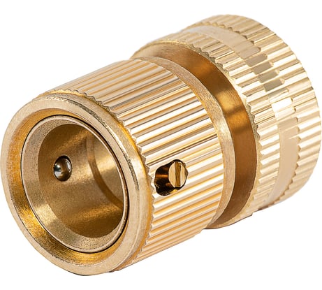 Латунный соединитель быстросъемный Palisad внутренняя резьба 3/4" 66255