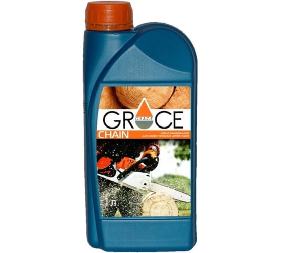 Масло для пильных цепей и шин GRACE CHAIN 1 л 1