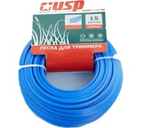 Леска для триммера (15 м, квадрат, 4 мм) USP 78065