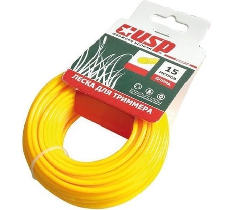 Леска для триммера (15 м, круг, 2.4 мм) USP 78190