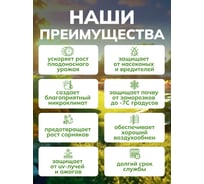Укрывное полотно Neospan Неоспан -60, 1,6 (6) мульча 4673736383455