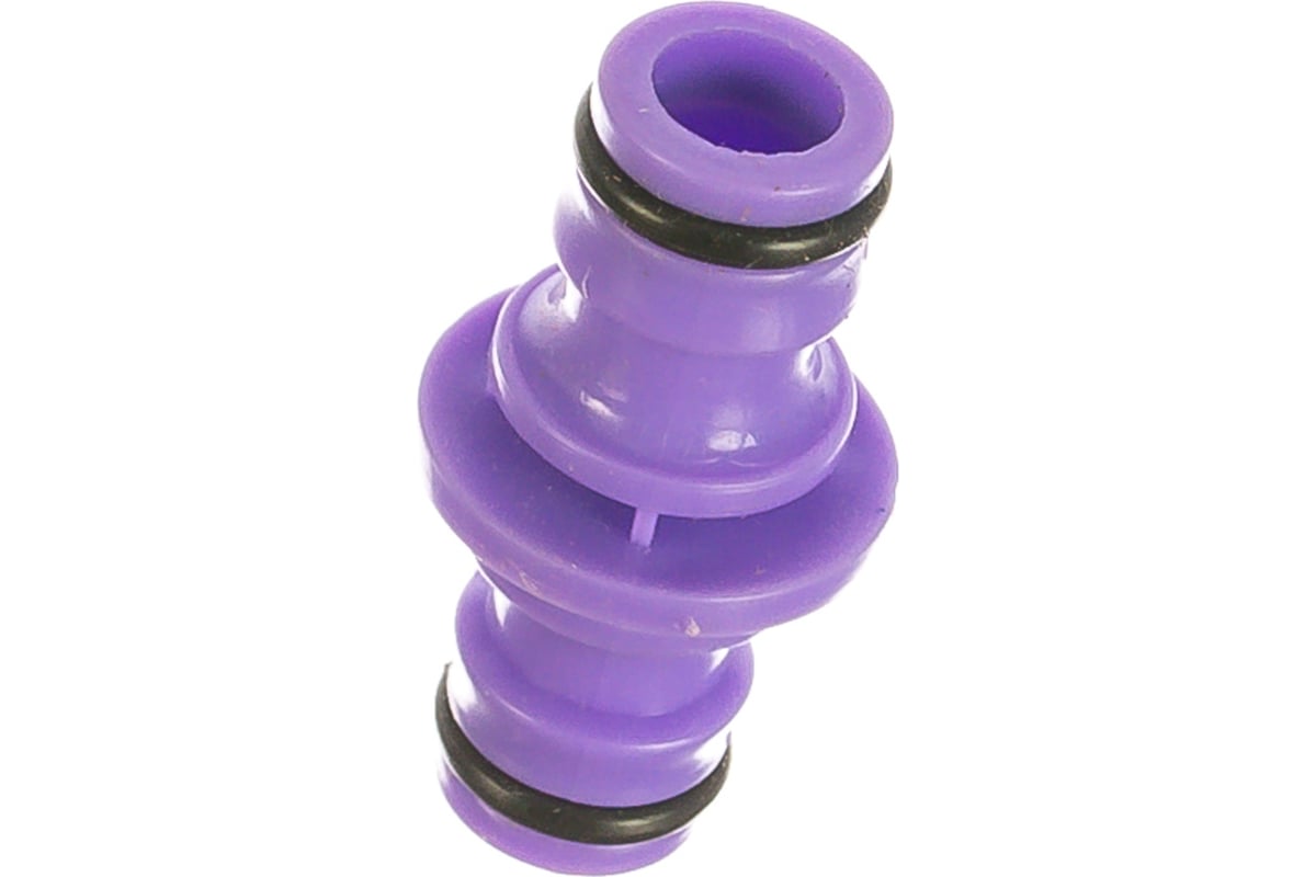 Переходник-соединитель (1/2; пластмассовый; штуцерный) для шланга ...