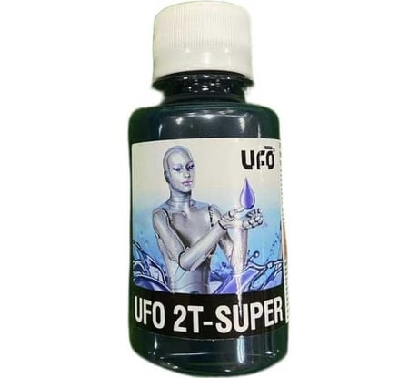 Масло моторное 2T-SUPER 0.1 л, синее UFO 35121