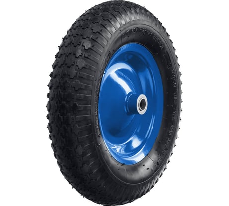 Пневматическое колесо КПВ-2 для тачки 39913, 380 мм Зубр 39902-2