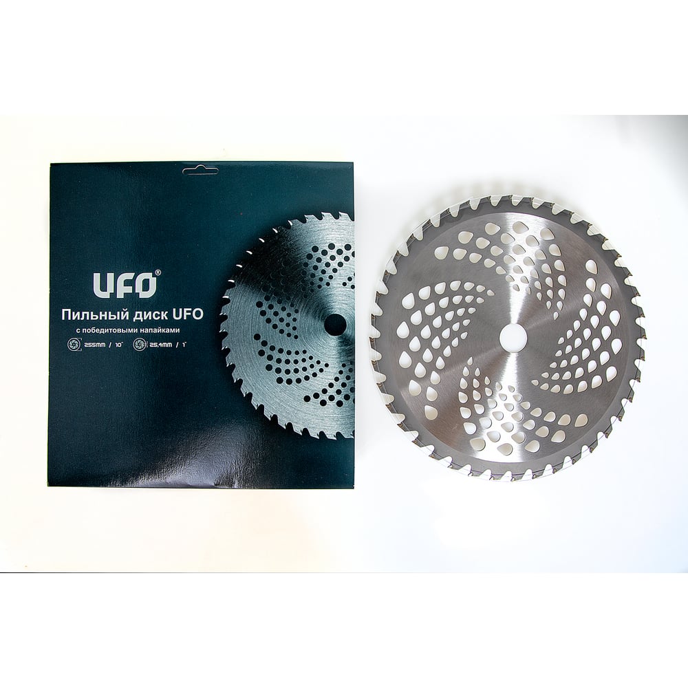 Пильный диск 40T для мотокосы 255х1.3х25.4 мм UFO С8 - выгодная цена ...