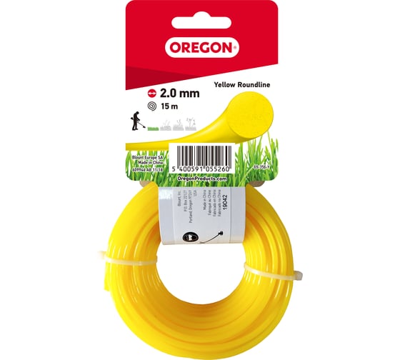 Леска Yellow Round (2 мм; 15 м) OREGON 69-356-Y 1