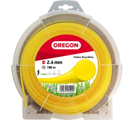 Леска Yellow Round (2.4 мм; 180 м) OREGON 69-367-Y