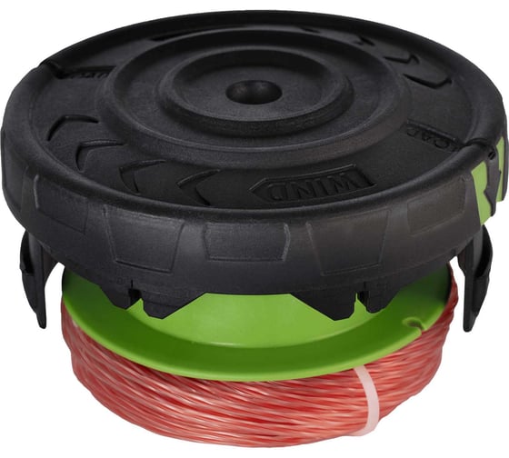 Катушка триммерная c леской, крышкой и пружиной для триммеров с нижним расположением двигателя 82V GreenWorks 2949807