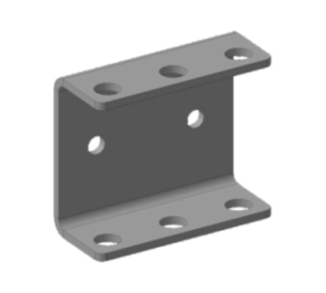 Кронштейн сцепки для м/б Ока, Каскад, Нева FORZA КР.90 00-00152692