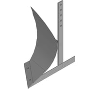 Плуг средний, стойка 8x500 мм, ширина захвата 200 мм, без сцепки FORZA 01.14.11