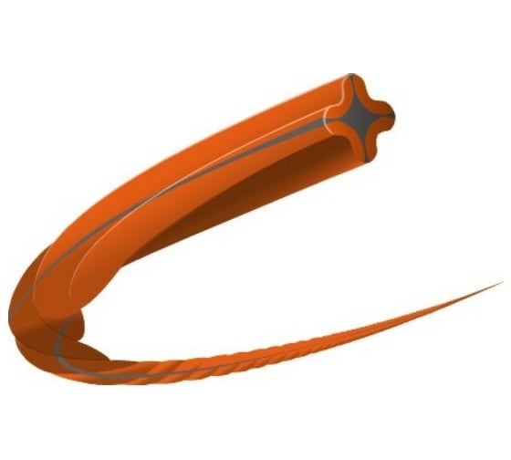 Корд триммерный (2.7 мм; 10 м; в блистере) Whisper Twist Husqvarna 5976691-30