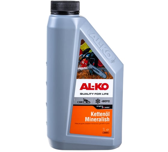 Масло 1 л для смазки цепи к пилам AL-KO 250004 1