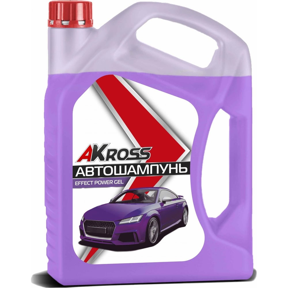 Шампунь для бесконтактной мойки Effect Power Gel 1 л AKross AKS0022COS ...