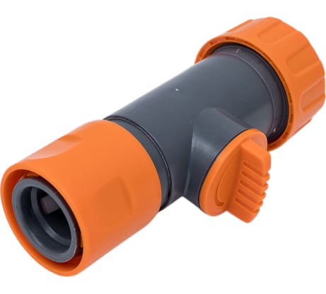Быстросоединяемая муфта с краном для шланга 3/4", 19 мм GLQ GL 7066